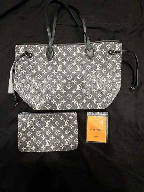 louis vuitton denim neverfull|louis vuitton neverfull buy online.